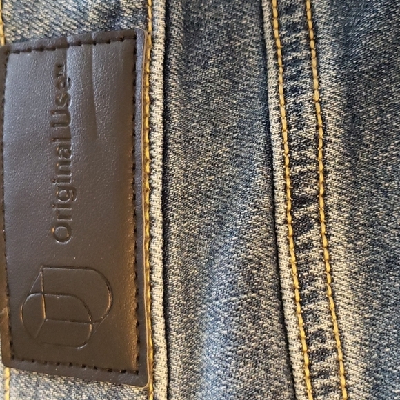 Original Use Slim-fit Tapered Jeans Distressed Broken Knee Jeans 30W/32L - Picture 6 of 9